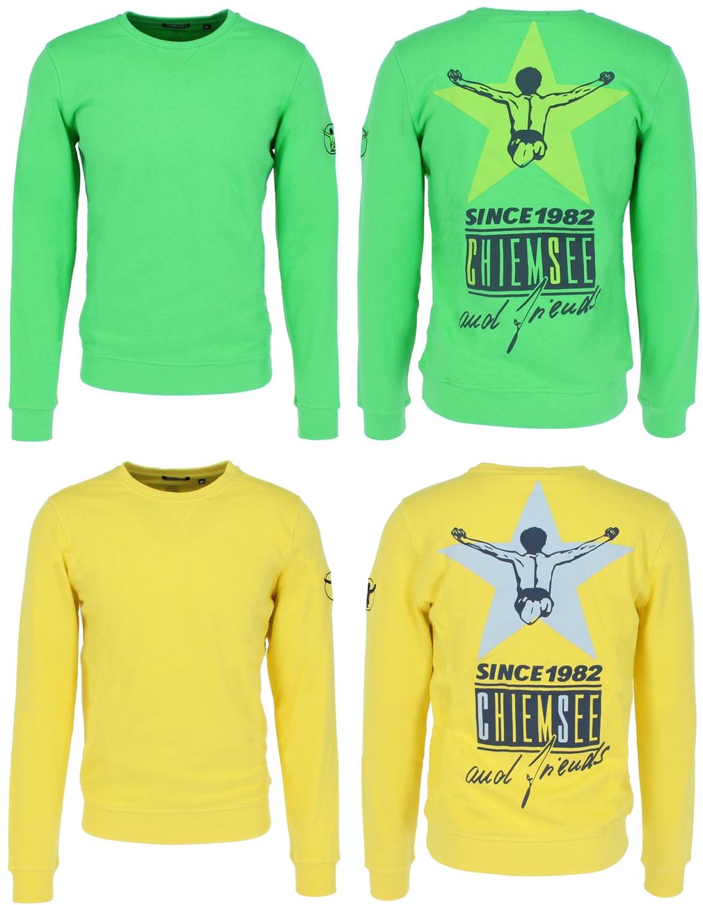 Chiemsee Unisex Sweatshirt mit Backprint 22191503